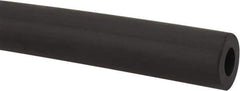 Made in USA - 1/4" ID x 1/2" OD, 1/8" Wall Thickness, Cut to Length (50' Standard Length) TPE Tube - Black, 64 Shore A Hardness - Best Tool & Supply