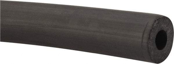 Made in USA - 1/4" ID x 5/8" OD, 3/16" Wall Thickness, Cut to Length (50' Standard Length) TPE Tube - Black, 64 Shore A Hardness - Best Tool & Supply