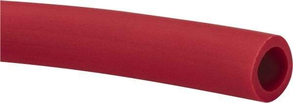 Made in USA - 1/4" ID x 3/8" OD, 1/16" Wall Thickness, Cut to Length (50' Standard Length) TPE Tube - Red, 64 Shore A Hardness - Best Tool & Supply