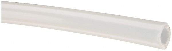 Made in USA - 3/16" ID x 5/16" OD, 1/16" Wall Thickness, Cut to Length (100' Standard Length) LLDPE Tube - Natural, 268 Max psi, 44 Shore D Hardness - Best Tool & Supply