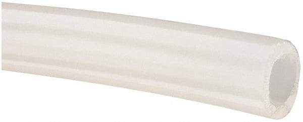 Made in USA - 5/16" ID x 1/2" OD, 3/32" Wall Thickness, Cut to Length (100' Standard Length) LLDPE Tube - Natural, 249 Max psi, 44 Shore D Hardness - Best Tool & Supply