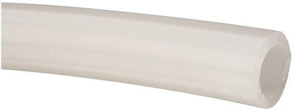 Made in USA - 1/2" ID x 3/4" OD, 1/8" Wall Thickness, Cut to Length (100' Standard Length) LLDPE Tube - Natural, 216 Max psi, 44 Shore D Hardness - Best Tool & Supply