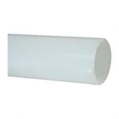 Made in USA - 1-1/4" ID x 1-1/2" OD, 1/8" Wall Thickness, Cut to Length (100' Standard Length) LLDPE Tube - Natural, 98 Max psi, 44 Shore D Hardness - Best Tool & Supply