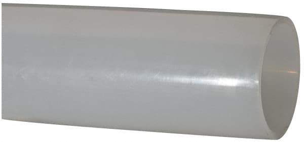 Made in USA - 2" ID x 2-1/4" OD, 1/8" Wall Thickness, Cut to Length (100' Standard Length) LLDPE Tube - Natural, 63 Max psi, 44 Shore D Hardness - Best Tool & Supply