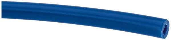 Made in USA - 1/8" ID x 1/4" OD, 1/16" Wall Thickness, Cut to Length (100' Standard Length) LLDPE Tube - Blue, 358 Max psi, 44 Shore D Hardness - Best Tool & Supply