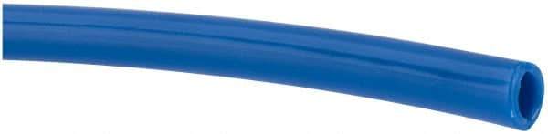 Made in USA - 11/64" ID x 1/4" OD, 0.04" Wall Thickness, Cut to Length (100' Standard Length) LLDPE Tube - Blue, 205 Max psi, 44 Shore D Hardness - Best Tool & Supply