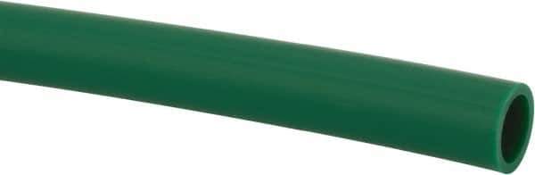 Made in USA - 3/8" ID x 1/2" OD, 1/16" Wall Thickness, Cut to Length (100' Standard Length) LLDPE Tube - Green, 153 Max psi, 44 Shore D Hardness - Best Tool & Supply