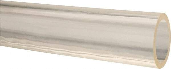 Made in USA - 7/8" ID x 1-1/8" OD, 1/8" Wall Thickness, Cut to Length (50' Standard Length) Ester Urethane Tube - Natural, 45 Max psi, 85 Shore A Hardness - Best Tool & Supply