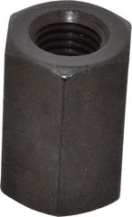 Gibraltar - 3/4-10 UNC, 1-7/8" OAL Steel Standard Coupling Nut - Black Oxide Coated, 1-1/4" Width Across Flats - Best Tool & Supply