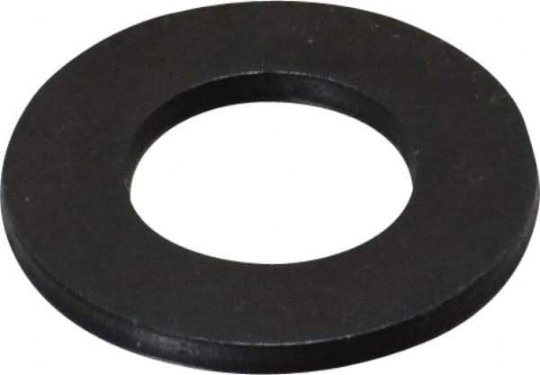 Gibraltar - 7/8" Screw, Grade 1010 Case Hardened Steel Standard Flat Washer - 29/32" ID x 1-3/4" OD, 5/32" Thick, Black Oxide Finish - Best Tool & Supply