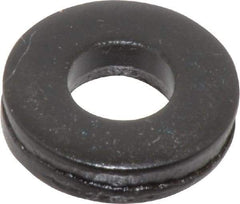 Gibraltar - 5/16" Screw, Grade 1010 Case Hardened Steel Standard Flat Washer - 11/32" ID x 3/4" OD, 3/16" Thick, Black Oxide Finish - Best Tool & Supply