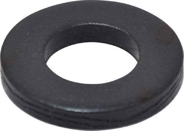 Gibraltar - 7/8" Screw, Grade 1010 Case Hardened Steel Standard Flat Washer - 29/32" ID x 1-3/4" OD, 1/4" Thick, Black Oxide Finish - Best Tool & Supply