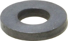 Gibraltar - M8 Screw, Grade 1010 Case Hardened Steel Standard Flat Washer - 9mm ID x 19mm OD, 3mm Thick, Black Oxide Finish - Best Tool & Supply