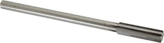 Made in USA - 0.56" Carbide-Tipped 6 Flute Chucking Reamer - Straight Flute, 7/16" Straight Shank, 2" Flute Length, 8" OAL - Best Tool & Supply