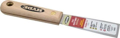 Hyde Tools - 1-1/4" Wide Steel Putty Knife - Flexible, Hardwood Handle, 7-3/4" OAL - Best Tool & Supply