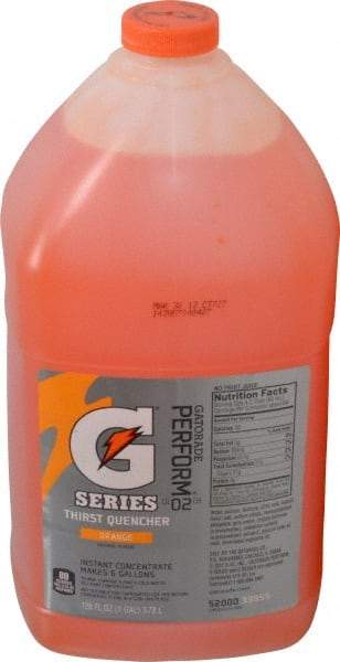 Gatorade - 1 Gal Bottle Orange Activity Drink - Liquid Concentrate, Yields 6 Gal - Best Tool & Supply