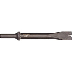 Mayhew - 1/2" Head Width, 6-1/4" OAL, Slotting Tool Chisel - Round Drive, Round Shank, Steel - Best Tool & Supply