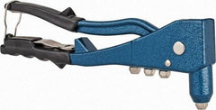 Value Collection - Right Angle Head Hand Riveter - 3/32 to 3/16" Rivet Capacity, 9-1/2" OAL - Best Tool & Supply