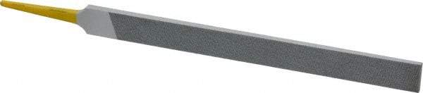 PFERD - 6" Swiss Pattern Regular Pillar File - Double Cut, 1/2" Width Diam x 5/32" Thick, With Tang - Best Tool & Supply