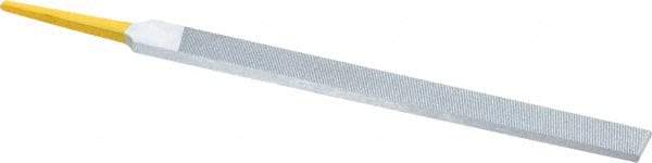 PFERD - 6" Swiss Pattern Regular Pillar File - Double Cut, 1/2" Width Diam x 5/32" Thick, With Tang - Best Tool & Supply