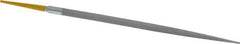 PFERD - 8" Swiss Pattern Round File - 5/16" Width Diam x 5/8" Thick, With Tang - Best Tool & Supply