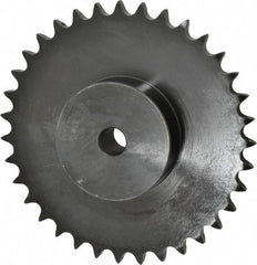 Browning - 35 Teeth, 5/8" Chain Pitch, Chain Size 50, Min Plain Bore Sprocket - 3/4" Bore Diam, 6.972" Pitch Diam, 7.32" Outside Diam - Best Tool & Supply