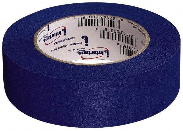 Intertape - 36mm Wide x 54.8 m Long Blue Paper Painter's Tape - Series Intertape-PT14, 5.5 mil Thick, 23 In/Lb Tensile Strength - Best Tool & Supply