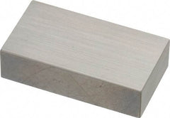 Mitutoyo - 0.75" Rectangular Steel Gage Block - Accuracy Grade AS-1, Includes Certificate of Inspection - Best Tool & Supply