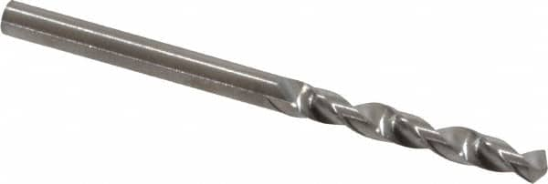 Hertel - #41, 118° Drill Point, 2.44mm Shank Diam, Fast Spiral Circuit Board Drill Bit - Best Tool & Supply