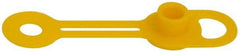 Trico - 1/4-28 NPT Grease Fitting Cap - Yellow, 10 Pieces - Best Tool & Supply