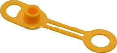 Trico - 1/8 NPT Grease Fitting Cap - Yellow, 10 Pieces - Best Tool & Supply