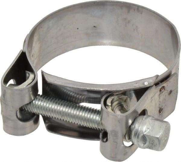 Mikalor - 2" Hose, 0.78" Wide x 0.04" Thick, T-Bolt Hose Clamp - 1.85 to 2" Diam, Stainless Steel Band, Housing & Zinc Plated Screw - Best Tool & Supply