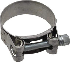 Mikalor - 2-1/16" Hose, 0.78" Wide x 0.04" Thick, T-Bolt Hose Clamp - 2 to 2.17" Diam, Stainless Steel Band, Housing & Zinc Plated Screw - Best Tool & Supply