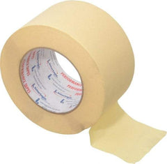 Intertape - 3" Wide x 60 Yd Long Tan Paper Masking Tape - Series PG21, 7.3 mil Thick, 26 In/Lb Tensile Strength - Best Tool & Supply