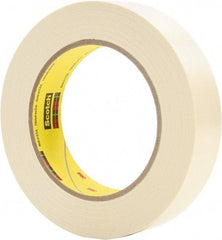 3M - 1" x 36 Yds Tan Electroplating Tape - 7.1 mil, Rubber Adhesive - Best Tool & Supply