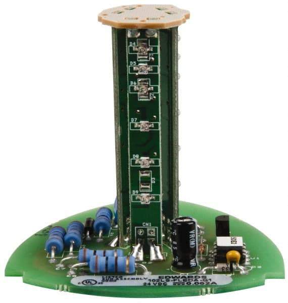 Edwards Signaling - LED Lamp, Amber, Flashing, Stackable Tower Light Module - 24 VDC, 0.06 Amp, IP54, IP65 Ingress Rating, 3R, 4X NEMA Rated, Panel Mount, Pipe Mount - Best Tool & Supply