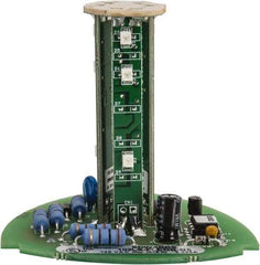 Edwards Signaling - LED Lamp, Blue, Flashing, Stackable Tower Light Module - 120 VAC, 0.02 Amp, IP54, IP65 Ingress Rating, 3R, 4X NEMA Rated, Panel Mount, Pipe Mount - Best Tool & Supply