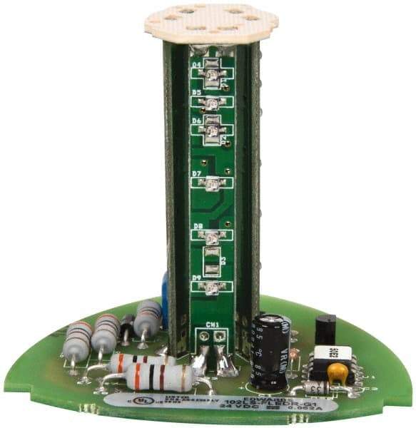 Edwards Signaling - LED Lamp, Red, Flashing, Stackable Tower Light Module - 24 VDC, 0.06 Amp, IP54, IP65 Ingress Rating, 3R, 4X NEMA Rated, Panel Mount, Pipe Mount - Best Tool & Supply