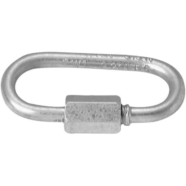 Campbell - 2-9/32" Long Quick Link - Stainless Steel with 19/64" Snap Opening - Best Tool & Supply