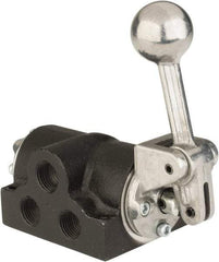 ARO/Ingersoll-Rand - Manually Operated Valves   Valve Type: Hand Lever    Actuator Type: Lever/Spring - Best Tool & Supply