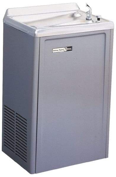 Halsey Taylor - 13.5 GPH Cooling Capacity Deluxe Standard Wall-Mounted Water Cooler & Fountain - Vinyl Cabinet, 20 to 105 psi, 120 VAC Volts, 625 Watts, 7.8 Full Load Amperage - Best Tool & Supply