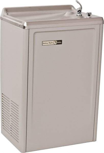 Halsey Taylor - 13.5 GPH Cooling Capacity Deluxe Standard Wall-Mounted Water Cooler & Fountain - Vinyl Cabinet, 105 Max psi, 120 VAC Volts, 690 Watts, 7.5 Full Load Amperage - Best Tool & Supply