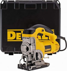 DeWALT - 6.5 Amp, 500 to 3,100 SPM, 1 Inch Stroke Length, Electric Jigsaw - 120V, 45° Cutting Angle - Best Tool & Supply