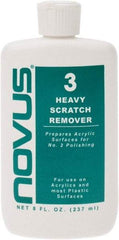 Novus - 8 Ounce Bottle Scratch Remover for Plastic - Heavy Scratch Remover - Best Tool & Supply