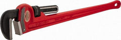 Ridgid - 36" Cast Iron & Steel Straight Pipe Wrench - 5" Pipe Capacity - Best Tool & Supply