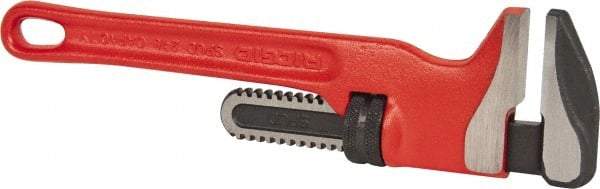 Ridgid - 12" Steel Straight Spud Pipe Wrench - 2-5/8" Pipe Capacity - Best Tool & Supply