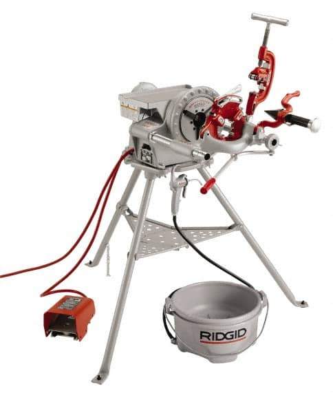 Ridgid - Metal Metal Cutting and Forming Machine Stand - For Use with Model 122XL Copper and Stainless Steel Cutting Machines, Model 300 Power Drive - Best Tool & Supply