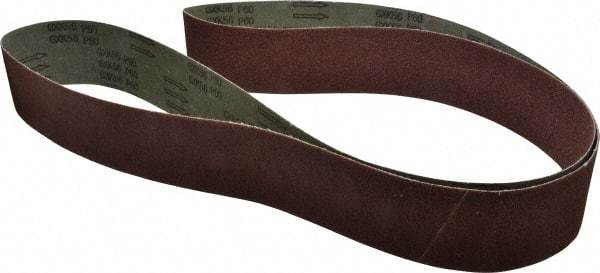 Tru-Maxx - 3" Wide x 90" OAL, 60 Grit, Aluminum Oxide Abrasive Belt - Aluminum Oxide, Medium, Coated, X Weighted Cloth Backing, Series VAC228 - Best Tool & Supply