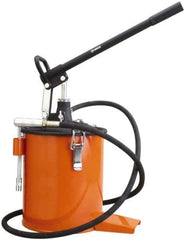 PRO-LUBE - Grease Lubrication Aluminum & Steel Lever Hand Pump - For 22 Lb Container - Best Tool & Supply