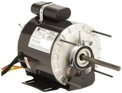 US Motors - 1/6 hp, TEAO Enclosure, Auto Thermal Protection, 1,075 RPM, 115 Volt, 60 Hz, Single Phase Permanent Split Capacitor (PSC) Motor - Size 48YZ Frame, Stud Mount, 1 Speed, Ball Bearings, 2.6 Full Load Amps, B Class Insulation, CCW Lead End - Best Tool & Supply